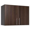 Prepac Espresso Elite Stackable Wall Cabinet