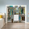 ClosetMaid SuiteSymphony Closet Organizer with Shelves and 4 Drawers