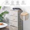 Drawer Dresser Storage Organizer 4-Drawers for Closet