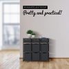 9 Cube Organizer | Set of Storage Cubes Included | DIY Closet Organizer Bins