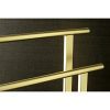 Kingston Brass Freestanding Double Towel Rack, Brushed Brass