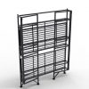 Convenience Concepts Designs2Go X-Tra Storage 3-Tier Wide Folding Metal Shelf
