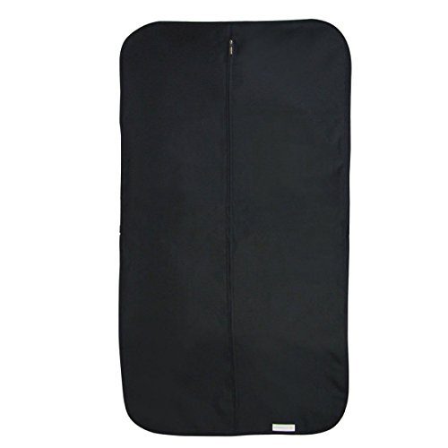 HANGERWORLD 44inch Black Heavy Duty Waterproof Nylon Travel