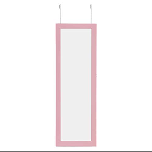 Inspired Home Chavell Over-The-Door Jewelry Armoire Makeup Storage Organizer