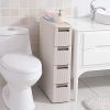 boby 4 Storage Drawer Rolling Cart Organizer Plastic Unit on Wheels