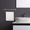 HouseAid 24-Inches Stainless Steel Bathroom Towel Shelf
