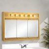 Design House Mirrors/Medicine Cabinets, 48", Nutmeg Oak