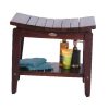 Decoteak Sojourn 24" Contemporary Teak Shower Bench