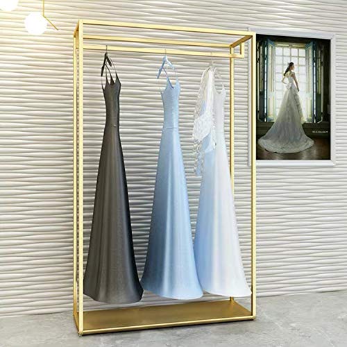 FURVOKIA Heavy Duty Metal Garment Rack,Wedding Dress