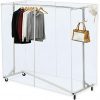Simple Houseware Industrial Grade Z-Base Garment Rack