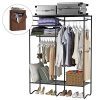 LANGRIA Extra-Large Heavy-Duty Zip Up Closet Shoe Organizer