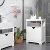 VASAGLE Bathroom Storage Cabinet, Floor Cabinet Cupboard