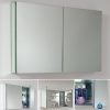 Fresca Bath 40" Wide Bathroom Medicine Cabinet with Mirrors