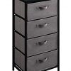 HOMEFORT Vertical Dresser,4-Tier Drawer Storage Organizer