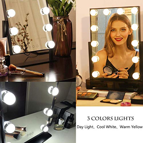 Large Makeup Vanity Mirror with Lights,Hollywood Light-up Professional Mirror