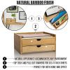 Prosumer's Choice 2-Tier Bamboo Desktop Organizer