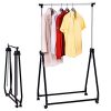 Tatkraft Halland Adjustable Clothes Rack, Hanger on Wheels