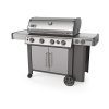 Weber Genesis II 4-Burner Liquid Propane Grill, Stainless Steel