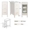 Space-Saving 3-Drawer Organizer Vanity – Perfect for Bathroom, Bedroom, or Entryway