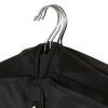 HANGERWORLD 5 Black 44inch Waterproof Nylon Multiple Garment Coat