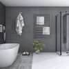 Hromee Wall Mounted Plug-in Straight Towel Warmer Electric Heated Drying Racks