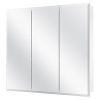 Glacier Bay 30-3/8 in. W x 30 in. H Frameless Surface-Mount Tri-View Bathroom