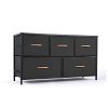 ROMOON Dresser Organizer with 5 Drawers, Fabric Storage Drawer Unit