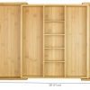 KitchenEdge Adjustable Kitchen Drawer Organizer for Utensils and Junk