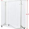 Simple Houseware Industrial Grade Z-Base Garment Rack