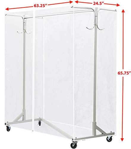Simple Houseware Industrial Grade Z-Base Garment Rack