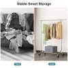Sable Garment Rack, Multi-Function Commercial Grade Clothes Rolling Rack