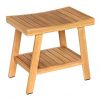 Ivena Furnishing Teak Shower Bench