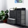 NSdirect Drawer Dresser Organizer with 7 Drawers - Wide Fabric Dresser