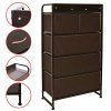 WAYTRIM Fabric 5 Drawers Storage Organizer Unit Easy Assembly