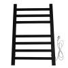 Black Electric Towel Warmer, Wall Mounted Towel Warmer