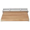 Homend 20.5" x 18.5" Wall Mounted Teak Folding Shower Seat