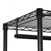 Oceanstar Adjustable Shelves with Hooks Garment Rack