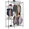 Hanging Closet Organizer and Storage Heavy Duty Clothes Rack Sturdy