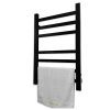 Black Electric Towel Warmer, Wall Mounted Towel Warmer