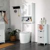 VASAGLE Bathroom Space Saver Cabinet, Over-The-Toilet Storage Unit