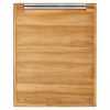 Signature Hardware Bastian 24" W x 30" H Teak Framed Single Door Medicine
