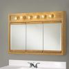 Design House Mirrors/Medicine Cabinets, 48", Nutmeg Oak