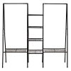 HOMERECOMMEND Metal Clothes Rack Heavy Duty Clothing