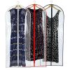 HANGERWORLD 18 Clear 60inch Showerproof Mixed Color Trim Dress