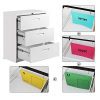 lateral Filing Cabinet 2 Drawer Locking File Cabinet 3 Drawers Metal Organizer
