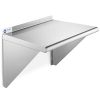 GRIDMANN NSF Stainless Steel Kitchen Wall Mount Shelf Commercial