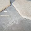 16" Travertine Shower Corner Seat Natural Stone Bathroom Wall Bench