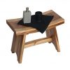 EcoDecors Serenity Shower Bench, Natural