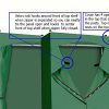 ClarUSA Premium Canvas/Duck Cover fits an Existing Garment/Shelf Unit