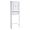 VASAGLE Bathroom Space Saver Cabinet, Over-The-Toilet Storage Unit